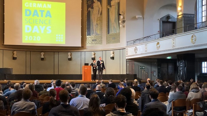 Eröffnung der GDSD in der Großen Aula der LMU München.