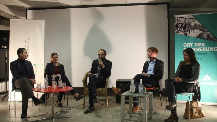 © ESG Osteuropastudien, Lena Demmeler Podiumsdiskussion zum Thema „Digitalisierung im Museum“ im Kulturzentrum Köşk
