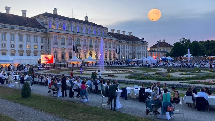 Schloss Schleißheim in der Abenddämmerung