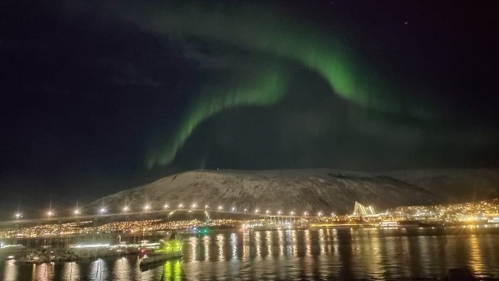 Polarlicht über Norwegen