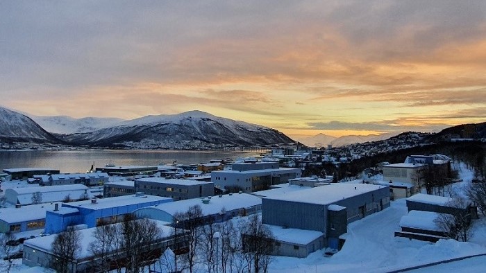 Winter landscape in Norway